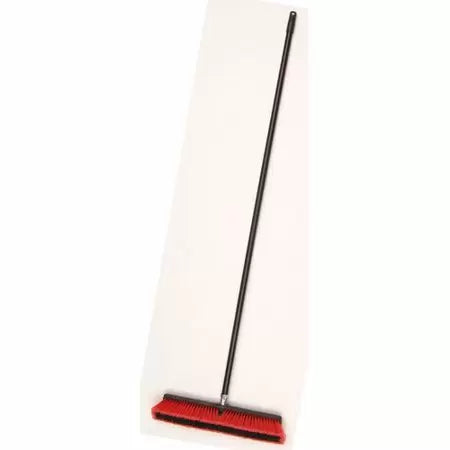 Laitner 18 Indoor & Outdoor Push Broom With 60 Metal Handle (18)