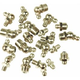 Grease Fitting, 1/4-In. x 28 Straight, 10-Pk.