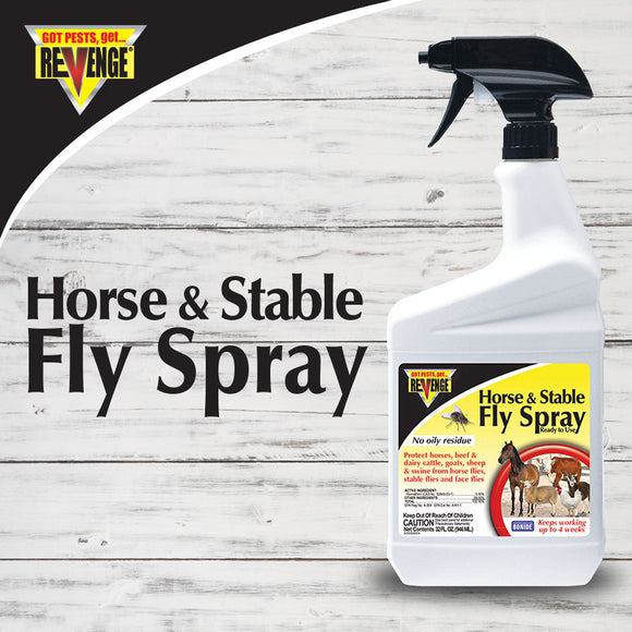 BONIDE Products LLC Revenge® Horse & Stable Fly Spray RTU (1.33 Gal)