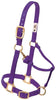 Weaver Original Adjustable Chin and Throat Snap Halter, 3/4 Arabian/Cob (Purple)