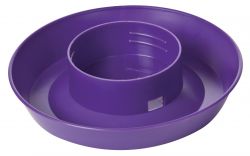 Miller 1 Quart Screw-On Poultry Waterer Base (Purple)