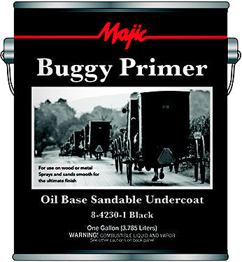 BUGGY PRIMER OIL BASE SANDABLE BK QT