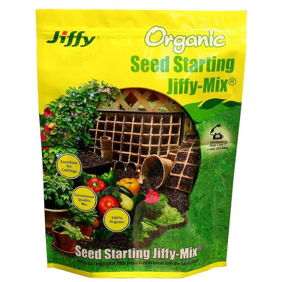 Jiffy Natural and Organic Seed Starting Jiffy- Mix (10 QT)