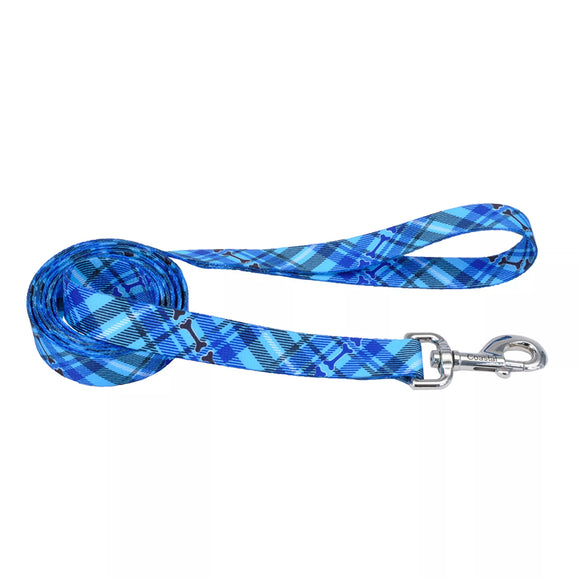 Coastal Pet Products Styles Dog Leash Plaid Bone 5/8 in. x 6 ft. (5/8