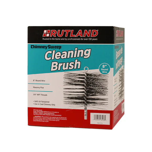 Rutland Chimney Sweep® Round Wire Cleaning Brush (8