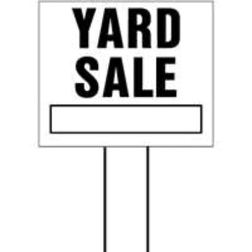 Hy-Ko Yard Sale 20 X 24 Double-Sided - Corrugated Plastic