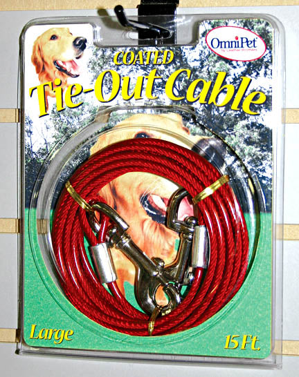 Leather Brothers Heavy Duty Tie-Out Cables 30' (30')