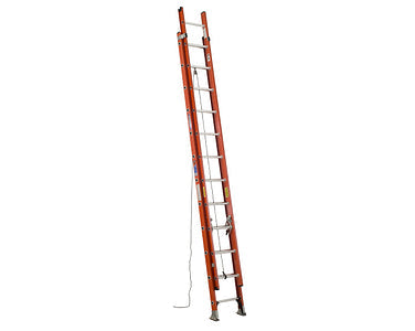 Werner 24ft Type IA Fiberglass D-Rung Extension Ladder D6224-2 (24 ft)