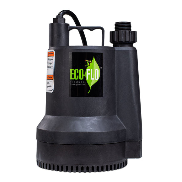 Eco-Flo Submersible Utility Pump 1/6 HP (1/6 HP)