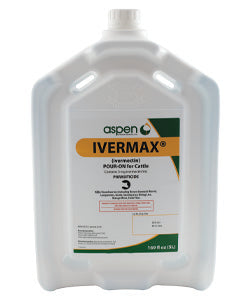 Aspen IVERMAX® (ivermectin) Pour-On (1 L)