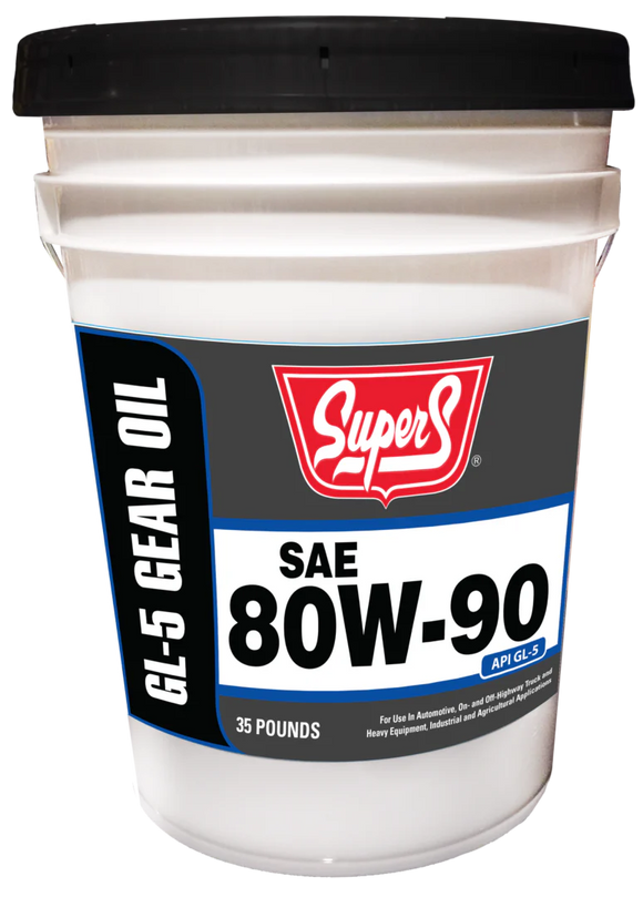 Super S SAE 80W-90 GL-5 Gear Oil 5 Gallon (5 Gallon)