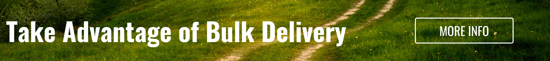 Bulk delivery banner