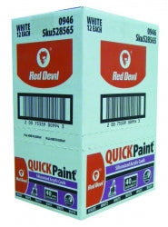 Red Devil Quickpaint® Fast Dry Acrylic Caulk Case Pack 10.1 oz. White (10.1 oz., White)