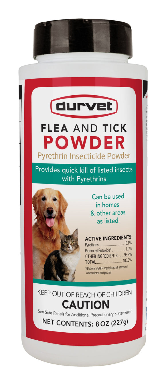 Durvet Flea and Tick Powder (8-oz)