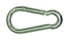 Baron Bright Aluminum Spring Link 3/8 in. Dia. x 4 in. L