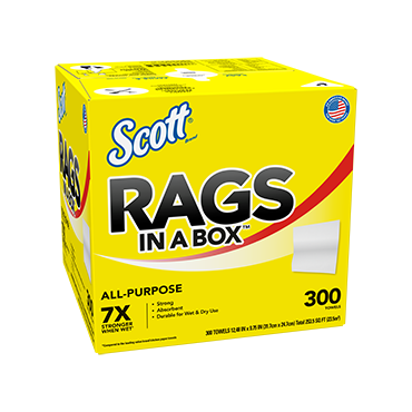 Kimberly-Clark Scott® Rags In A Box™ (85-Count)