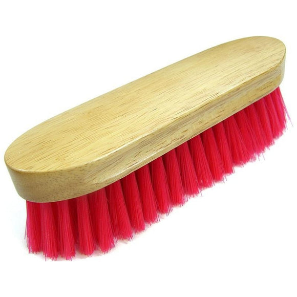 BEDFORD HORSE BRUSH (9 X 2.5 INCH, RED)