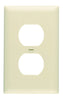 Pass & Seymour Duplex Receptacle Openings, One Gang, Ivory