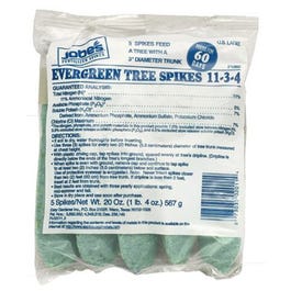 Evergreen Tree Spikes, 11-3-4, 5-Pk.
