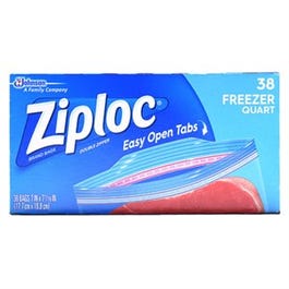 Freezer Bag, 1-Qt., 38-Ct. Value Pack