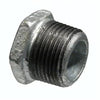 B & K Industries Galvanized Hex Bushing 150# Malleable Iron Threaded Fittings 1/2 X 1/4