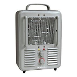 Milk House Utility Heater, Metal Grey