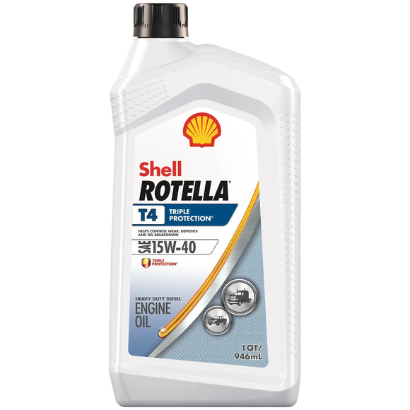 Shell Rotella® T4 Triple Protection 15W-40 1 Quart