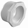 Pipe Fitting, PVC Threaded Bushing, 1 MIP x 1/2-In. FIP