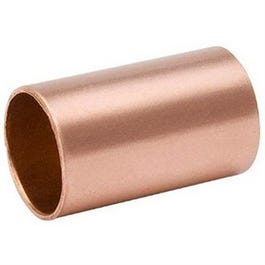 Pipe Fitting, Sweat Copper Coupling With Stop, 1/2-In., 10-Pk.