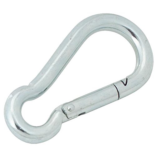 Campbell 7/16 Spring Snap Link, Steel, Zinc Plated, #2450