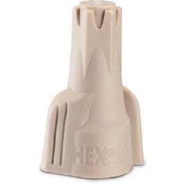 Hex-Lok Wire Connector, H1, Square Spring, Tan, 175-Pk.