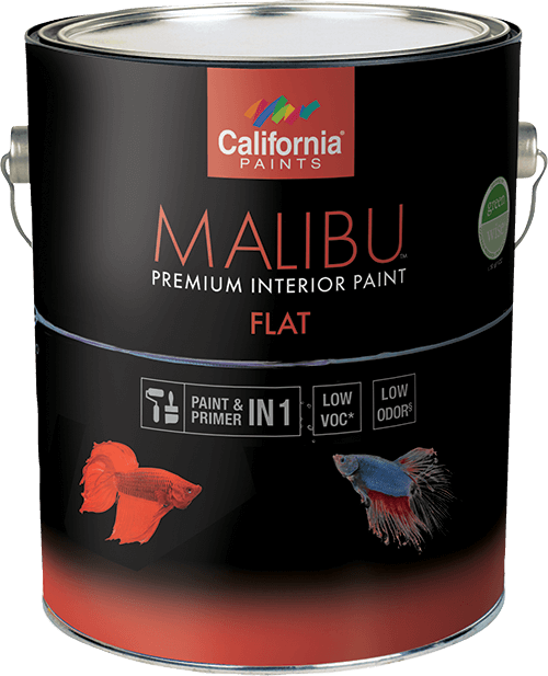 California Paint Malibu Premium Interior Paint, 1 Gallon Medium Base