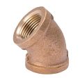 B & K Industries 45° Elbow Red Brass Threaded Fittings 1/4 in.