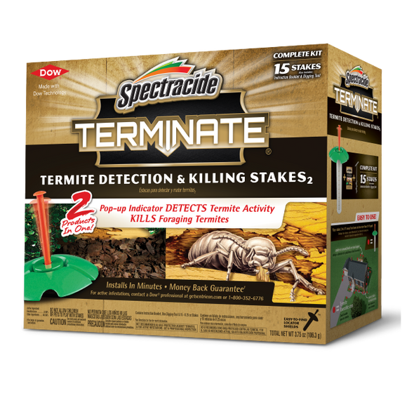 Spectracide Terminate® Termite Detection & Killing Stakes2 15 Count