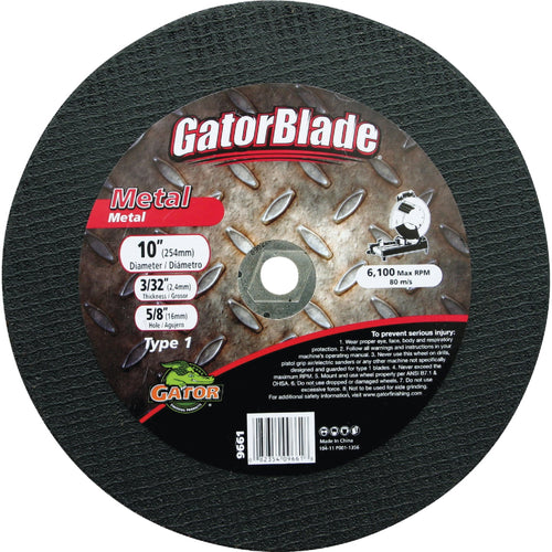 Gator Blade Type 1 12 In. x 1/8 In. x 1 In. Metal Cut-Off Wheel