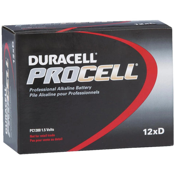 Duracell ProCell D Alkaline Battery (12-Pack)