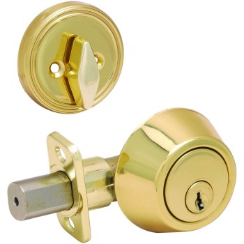 Hardware House/Locks 242622 24-2622 Cp 3 K3 Sgl Deadbolt