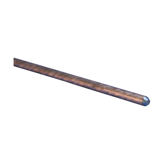 Erico Copper-Bonded Ground Rod, Pointed, 5/8