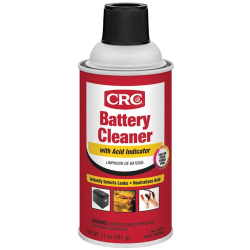 CRC® Battery Cleaner with Acid Indicator, 11 Wt Oz