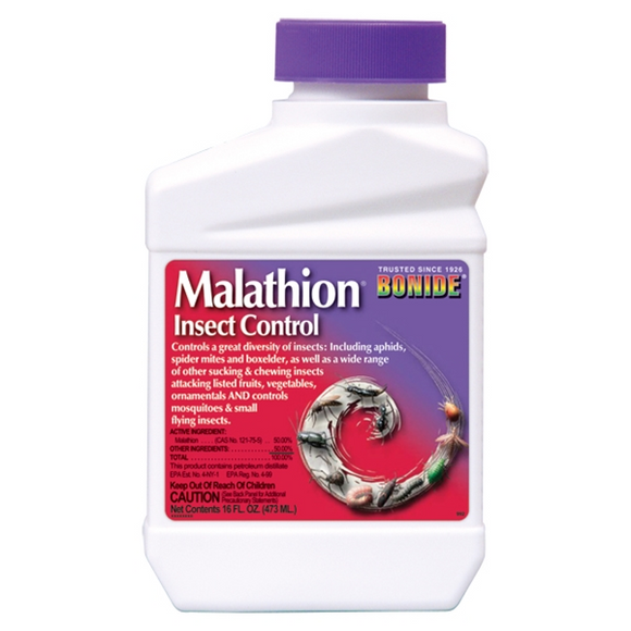 BONIDE MALATHION INSECT CONTROL CONCENTRATE 1 PT (1.333 lbs)