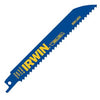 Irwin Metal & Wood Cutting Reciprocating Bi-Metal Blades 6-in 6 TPI