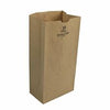Duro Kraft Paper Flat-Bottom Grocery Bag, #12, 7-1/16 Length x 4-1/2 W