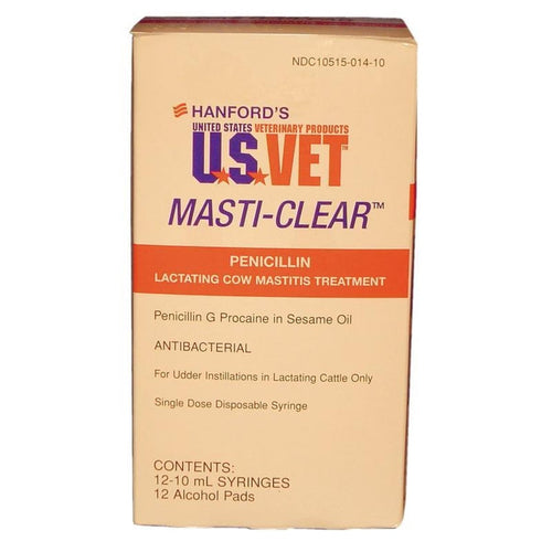 MASTI-CLEAR COW MASTITIS TREATMENT WITH SYRINGE