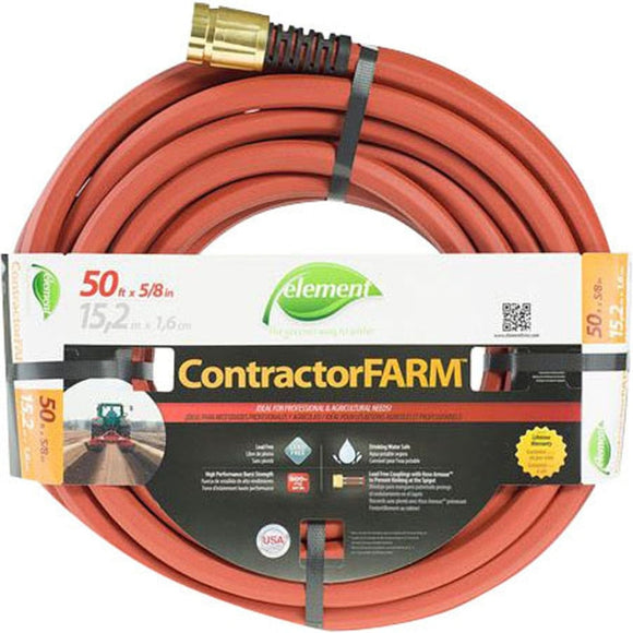 SWAN ELEMENT CONTRACTOR FARM HOSE (5/8 IN X 50 FT, RED)